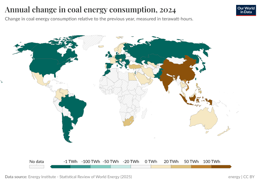 A thumbnail of the "Annual change in coal energy consumption" chart