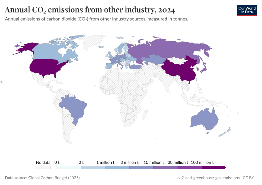 A thumbnail of the "Annual CO₂ emissions from other industry" chart