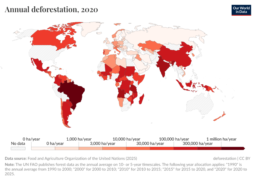 A thumbnail of the "Annual deforestation" chart