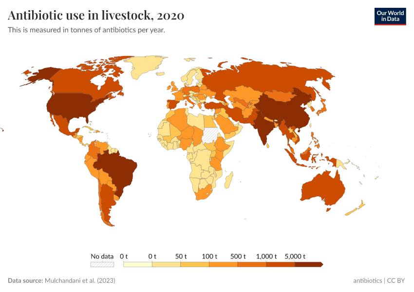A thumbnail of the "Antibiotic use in livestock" chart