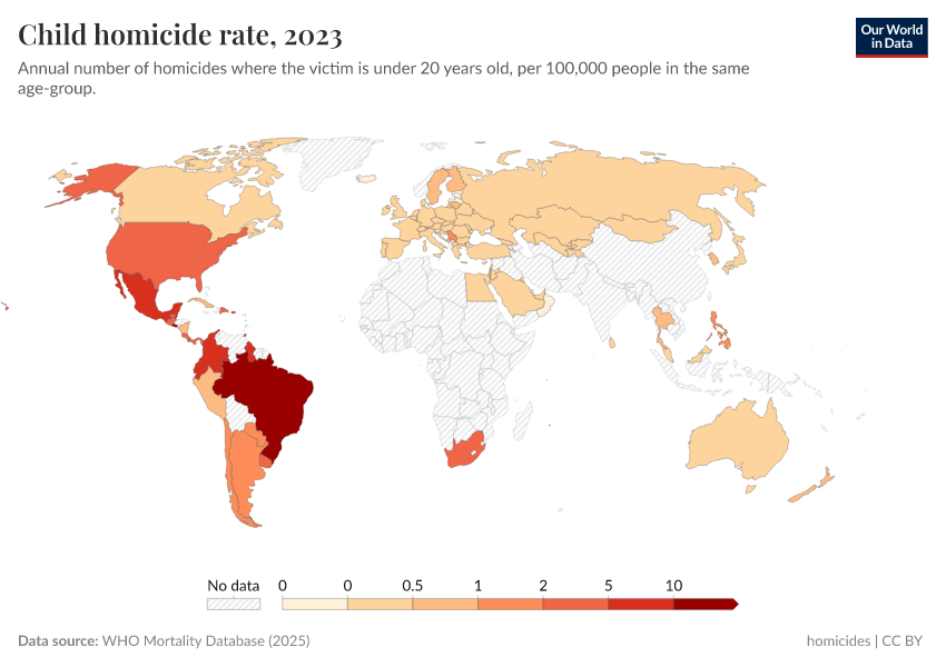 A thumbnail of the "Child homicide rate" chart