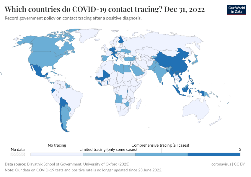 A thumbnail of the "Which countries do COVID-19 contact tracing?" chart