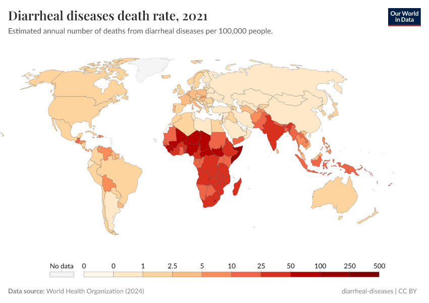 A thumbnail of the "Diarrheal diseases death rate" chart