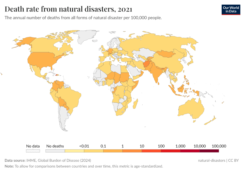 A thumbnail of the "Death rate from natural disasters" chart