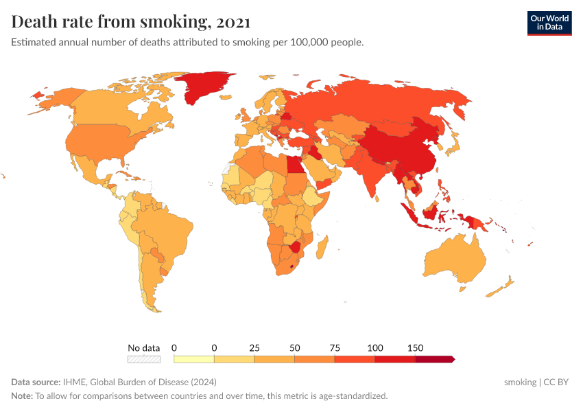 A thumbnail of the "Death rate from smoking" chart