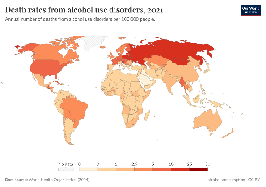 A thumbnail of the "Death rates from alcohol use disorders" chart