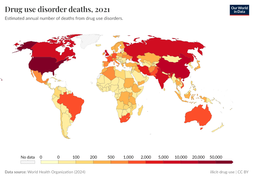 A thumbnail of the "Drug use disorder deaths" chart