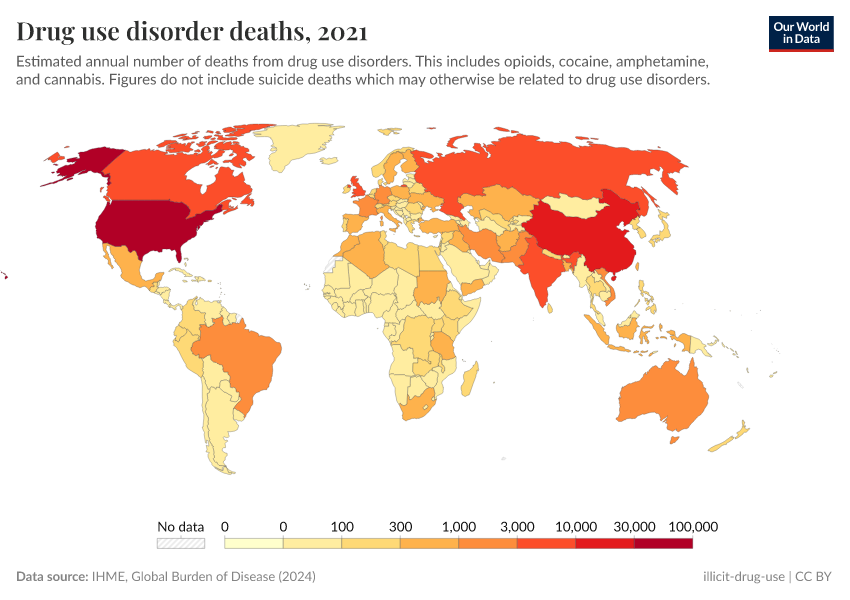 A thumbnail of the "Drug use disorder deaths" chart