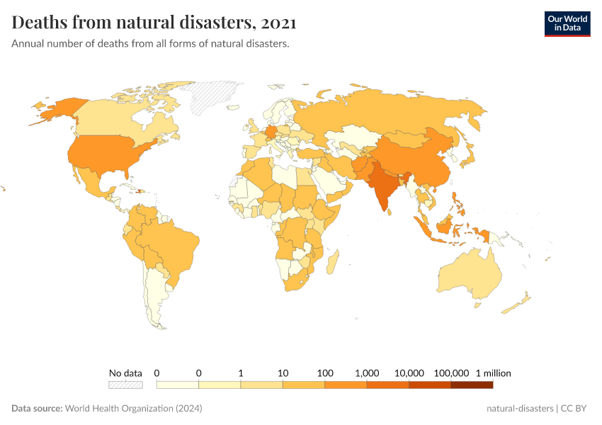 A thumbnail of the "Deaths from natural disasters" chart