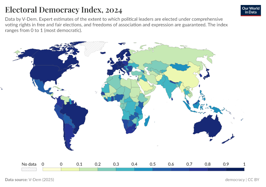 A thumbnail of the "Electoral democracy index" chart