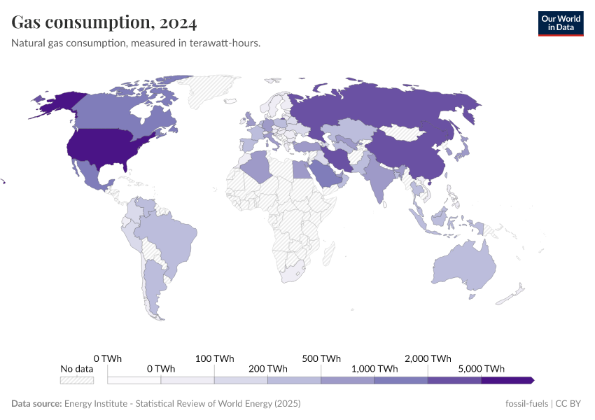 A thumbnail of the "Gas consumption" chart