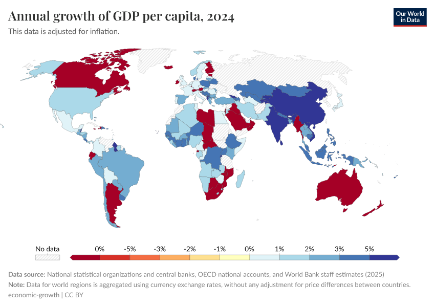 A thumbnail of the "Annual growth of GDP per capita" chart