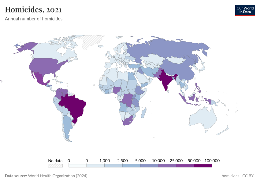 A thumbnail of the "Homicides" chart