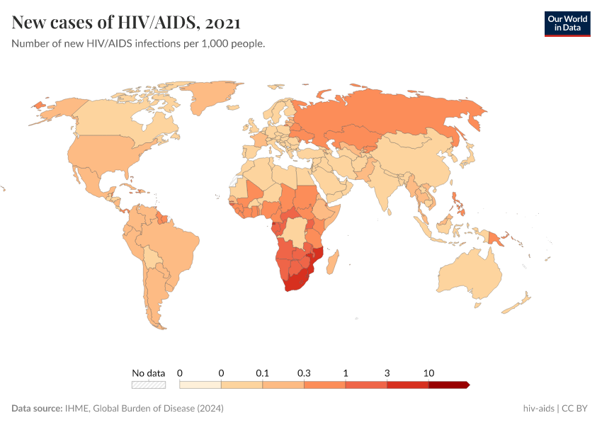 A thumbnail of the "New cases of HIV/AIDS" chart