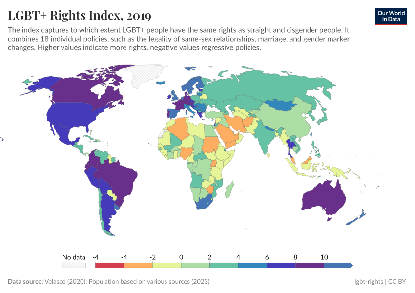 A thumbnail of the "LGBT+ rights index" chart