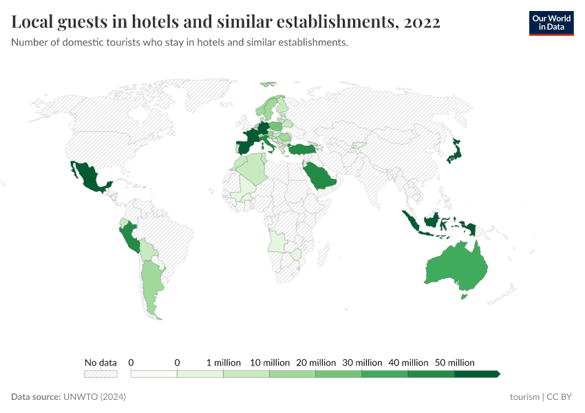 A thumbnail of the "Local guests in hotels and similar establishments" chart