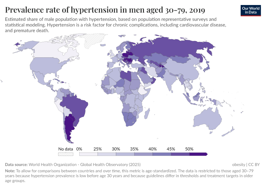 A thumbnail of the "Prevalence rate of hypertension in men aged 30-79" chart