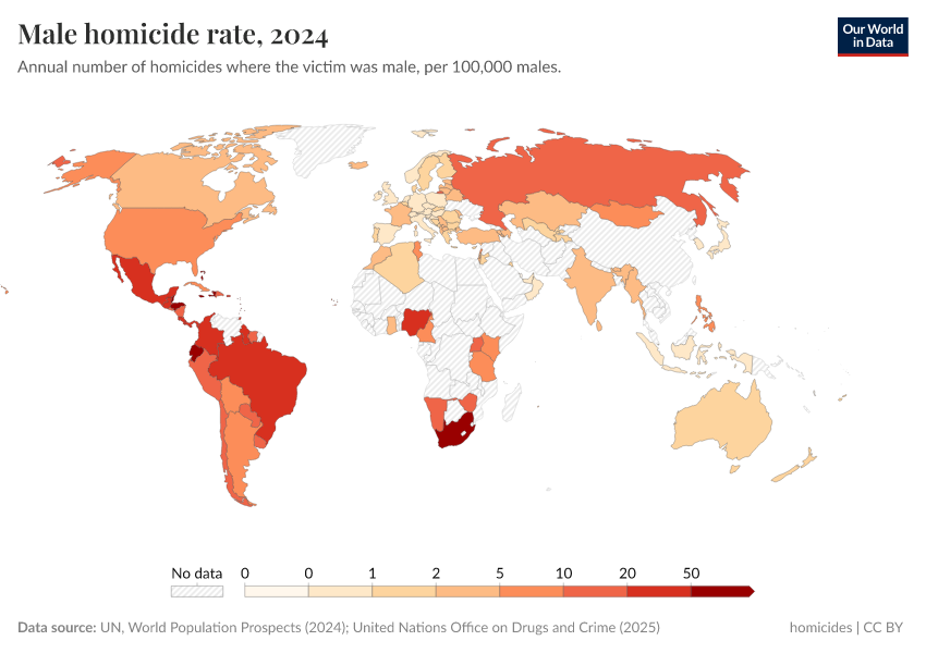 A thumbnail of the "Male homicide rate" chart