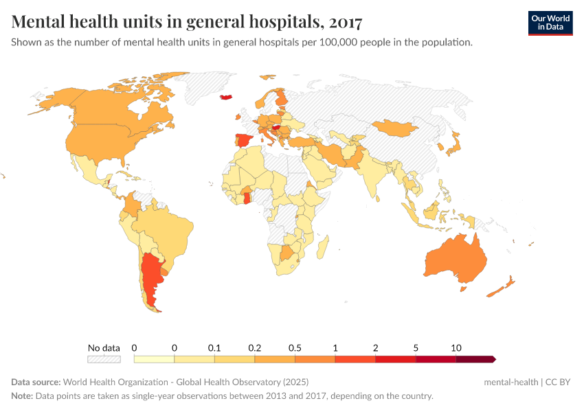 A thumbnail of the "Mental health units in general hospitals" chart