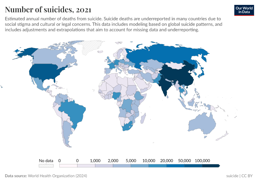 A thumbnail of the "Number of suicides" chart