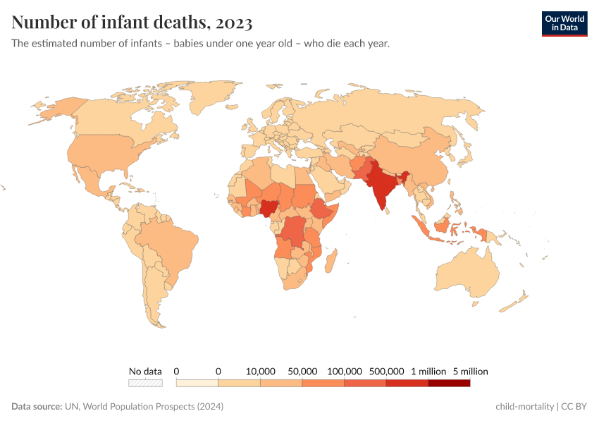 A thumbnail of the "Number of infant deaths" chart