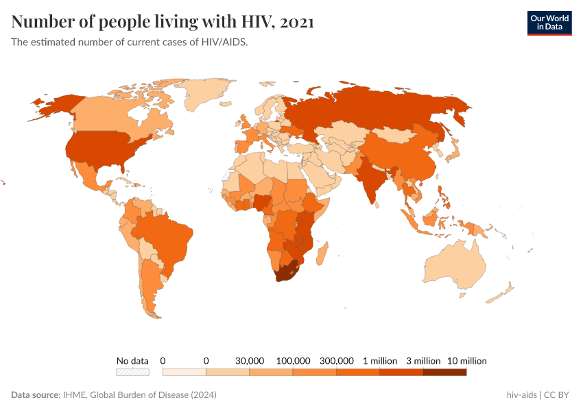 A thumbnail of the "Number of people living with HIV" chart