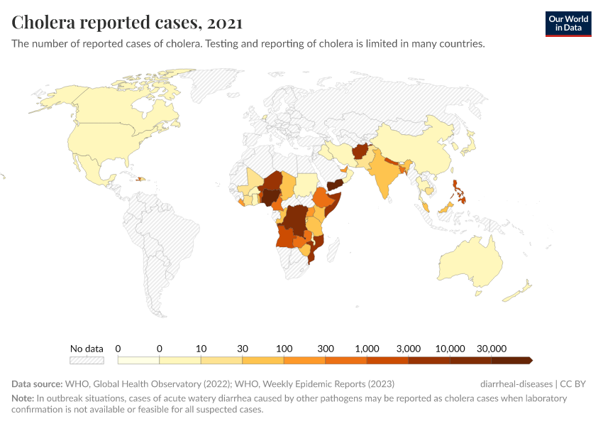 A thumbnail of the "Cholera reported cases" chart