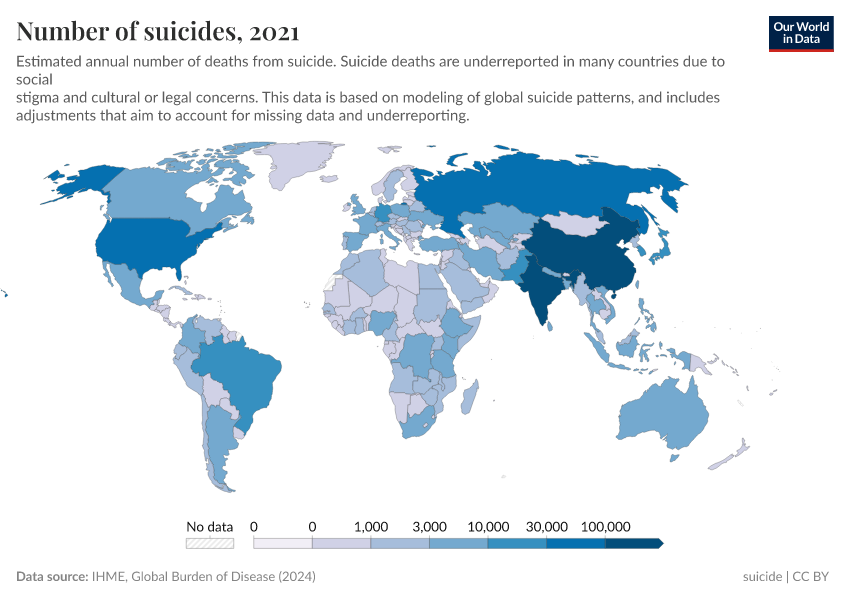 A thumbnail of the "Number of suicides" chart