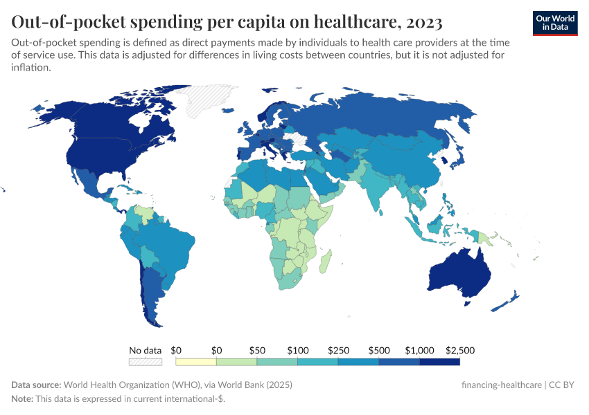 A thumbnail of the "Out-of-pocket expenditure per capita on healthcare" chart