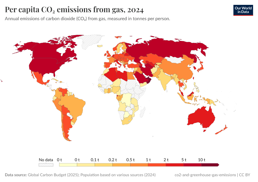A thumbnail of the "Per capita CO₂ emissions from gas" chart
