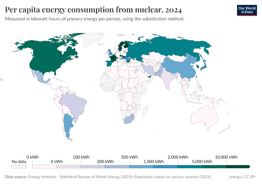 A thumbnail of the "Per capita energy consumption from nuclear" chart