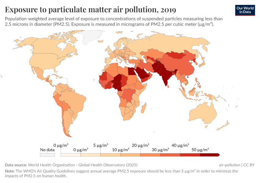 A thumbnail of the "Exposure to particulate matter air pollution" chart