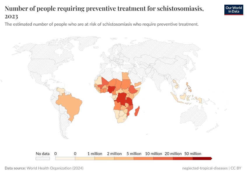 A thumbnail of the "Number of people requiring preventive treatment for schistosomiasis" chart