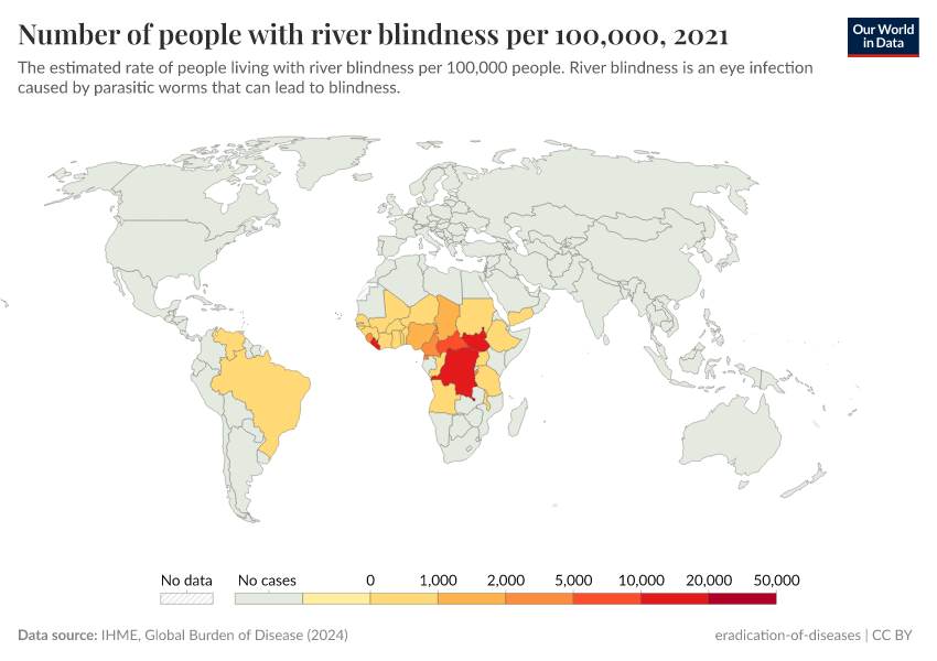 A thumbnail of the "Number of people with river blindness per 100,000" chart