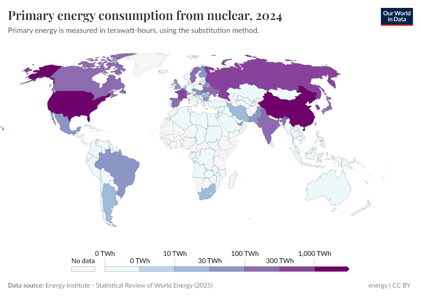 A thumbnail of the "Primary energy consumption from nuclear" chart