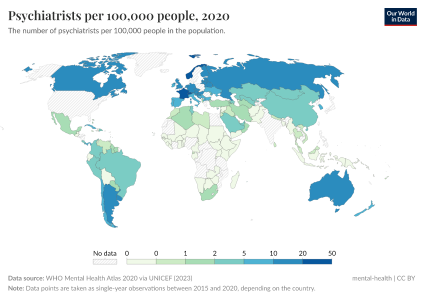 A thumbnail of the "Psychiatrists per 100,000 people" chart