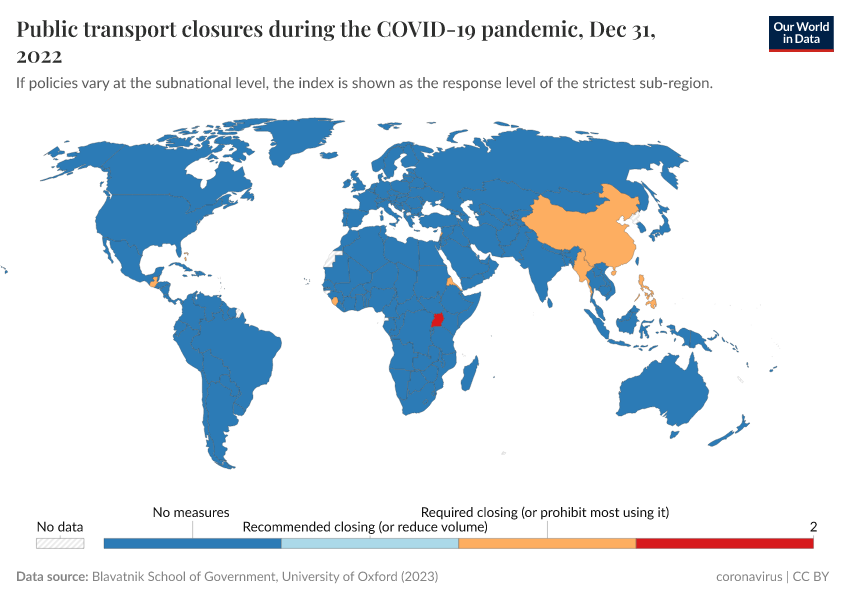 A thumbnail of the "Public transport closures during the COVID-19 pandemic" chart