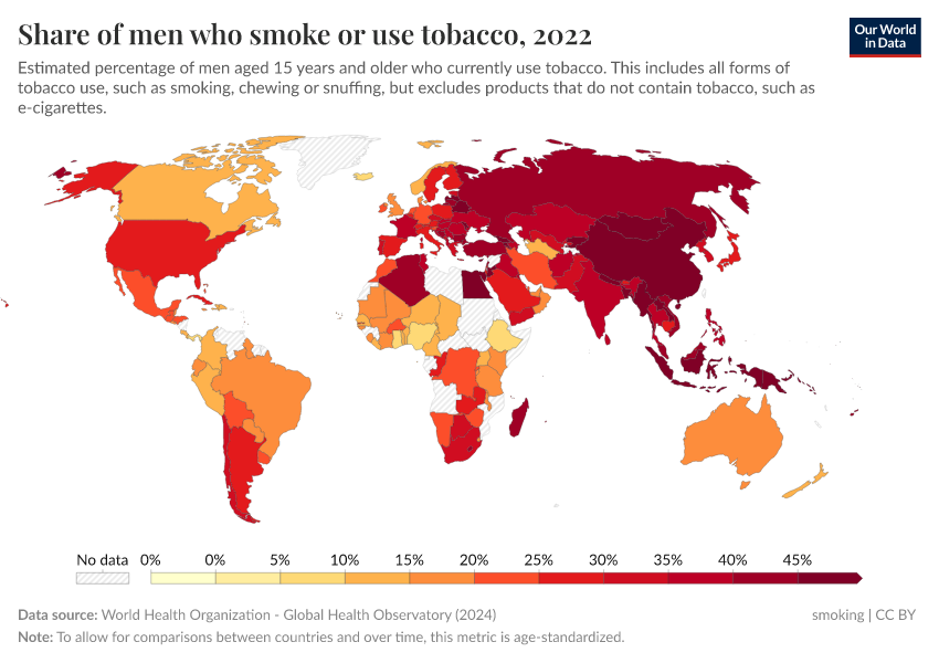 A thumbnail of the "Share of men who smoke" chart