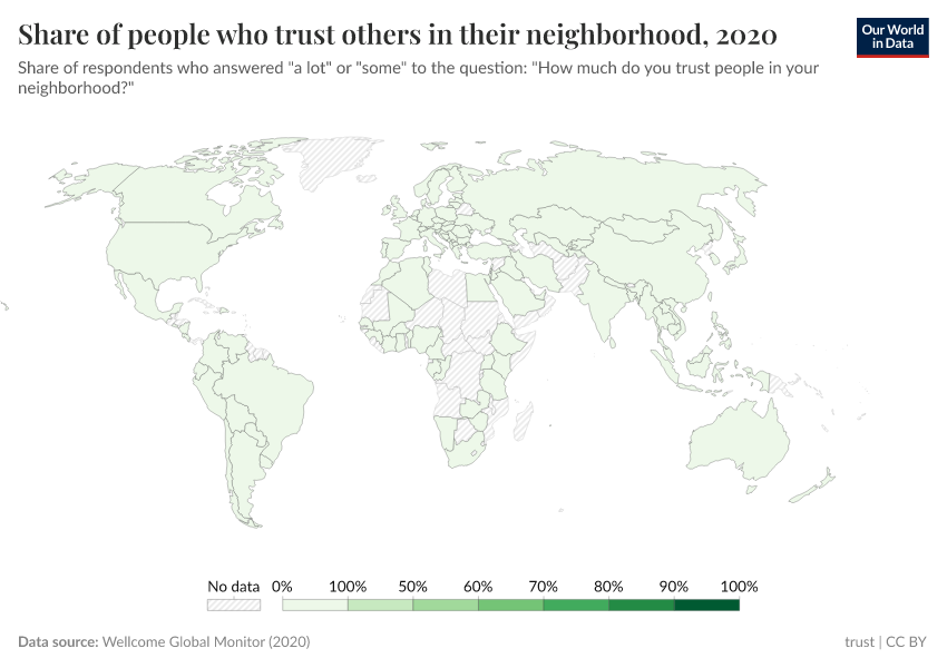 A thumbnail of the "Share of people who trust others in their neighborhood" chart