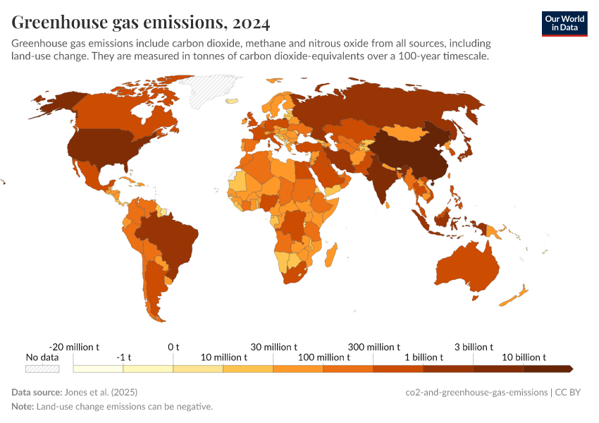 A thumbnail of the "Greenhouse gas emissions" chart