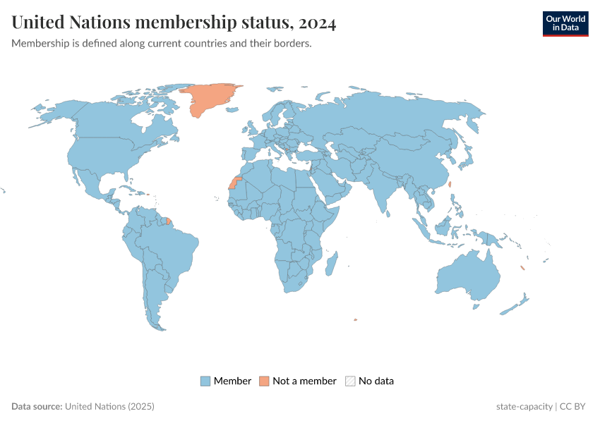 A thumbnail of the "United Nations membership status" chart
