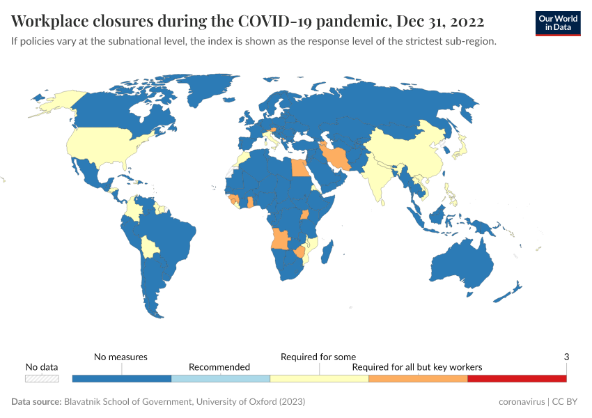 A thumbnail of the "Workplace closures during the COVID-19 pandemic" chart